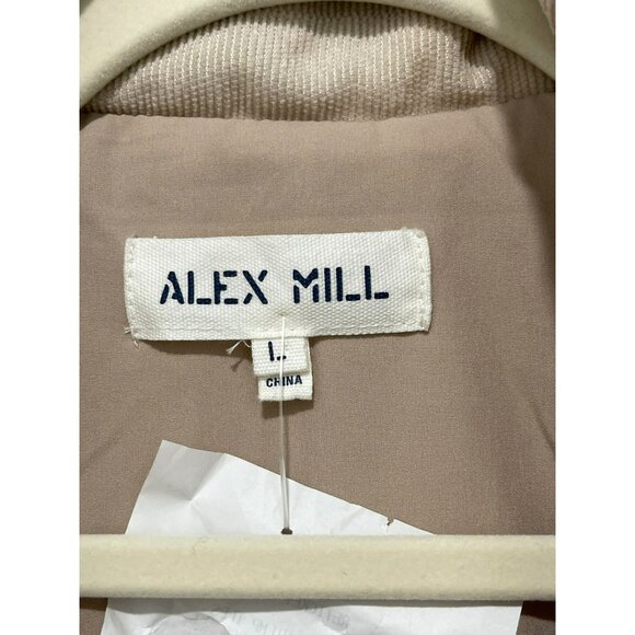 Alex Mill Sherpa Fleece Work Teddy Barn Coat Size Large Jacket NEW - Picture 8 of 9